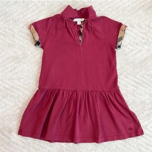 Burberry Polo Dress - 7y